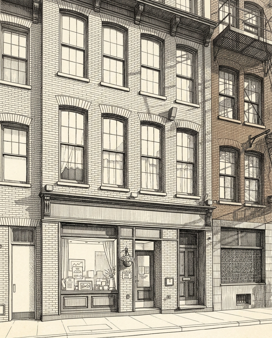 Lower East Side loft building