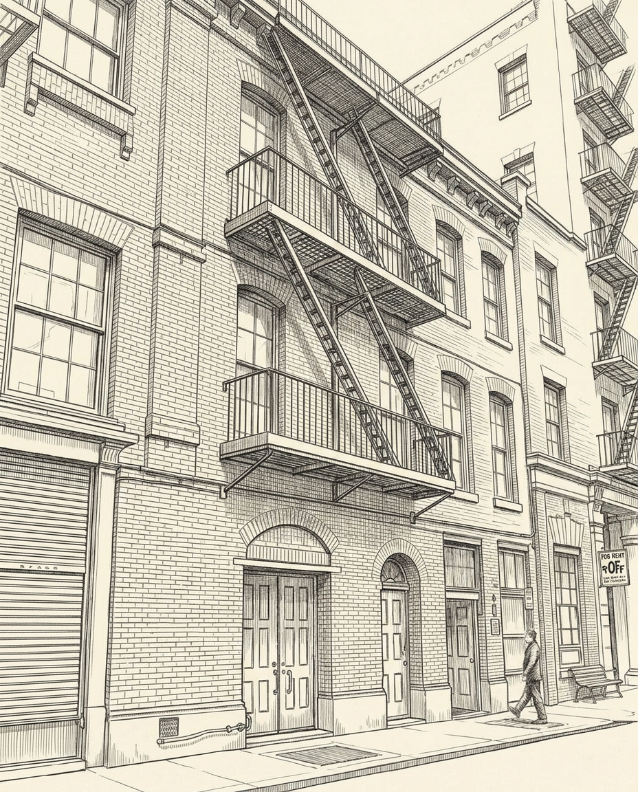 Tribeca warehouse loft building